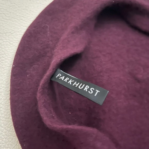 NWOT - PARKHURST Wool Basque Beret - made in Canada - Picture 3 of 4